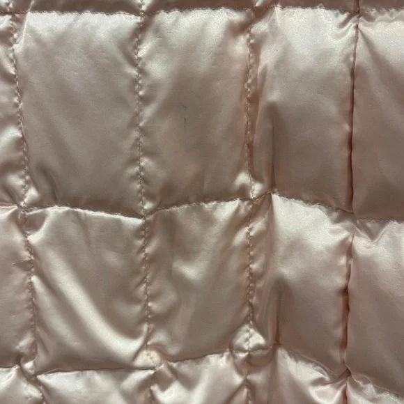 Lands End Pearl Pink Down Winter Jacket, Woman’s XL - Picture 5 of 7